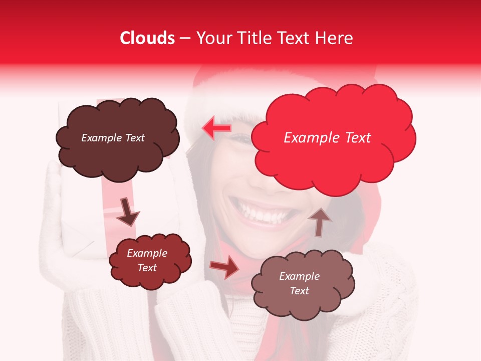 Chinese Person Happy PowerPoint Template