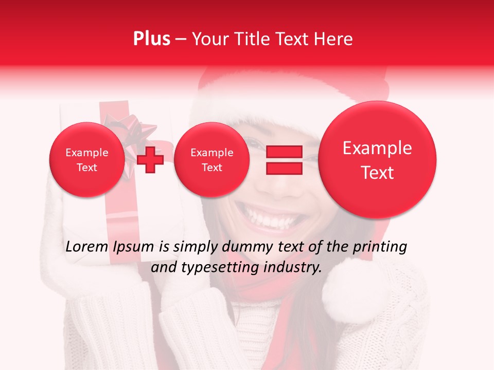 Chinese Person Happy PowerPoint Template