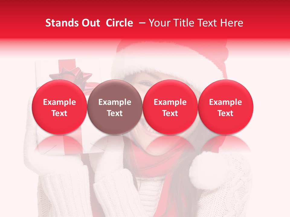 Chinese Person Happy PowerPoint Template