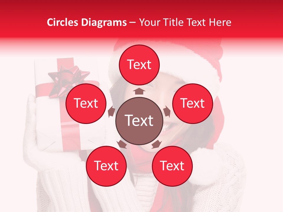 Chinese Person Happy PowerPoint Template