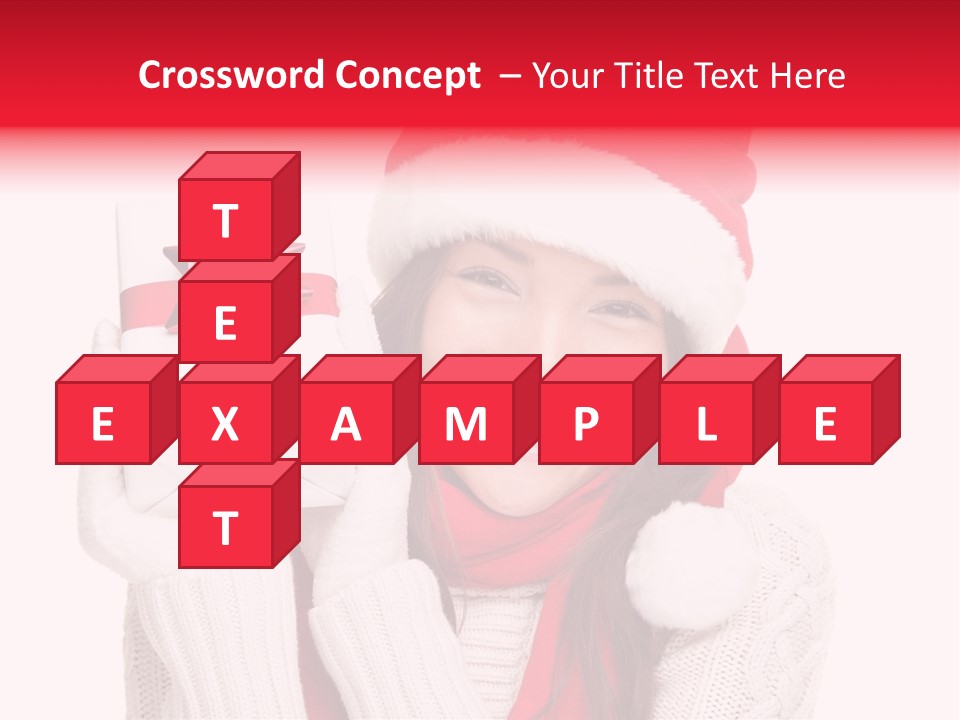 Chinese Person Happy PowerPoint Template