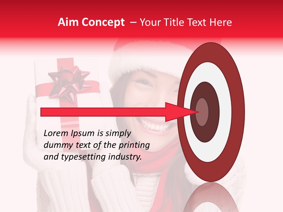 Chinese Person Happy PowerPoint Template