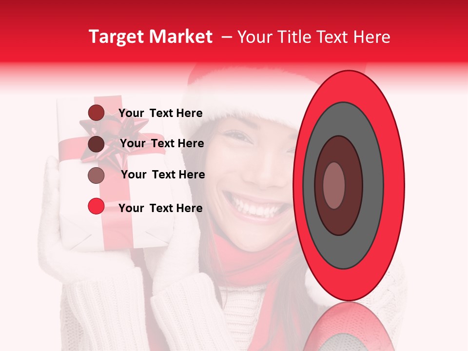 Chinese Person Happy PowerPoint Template