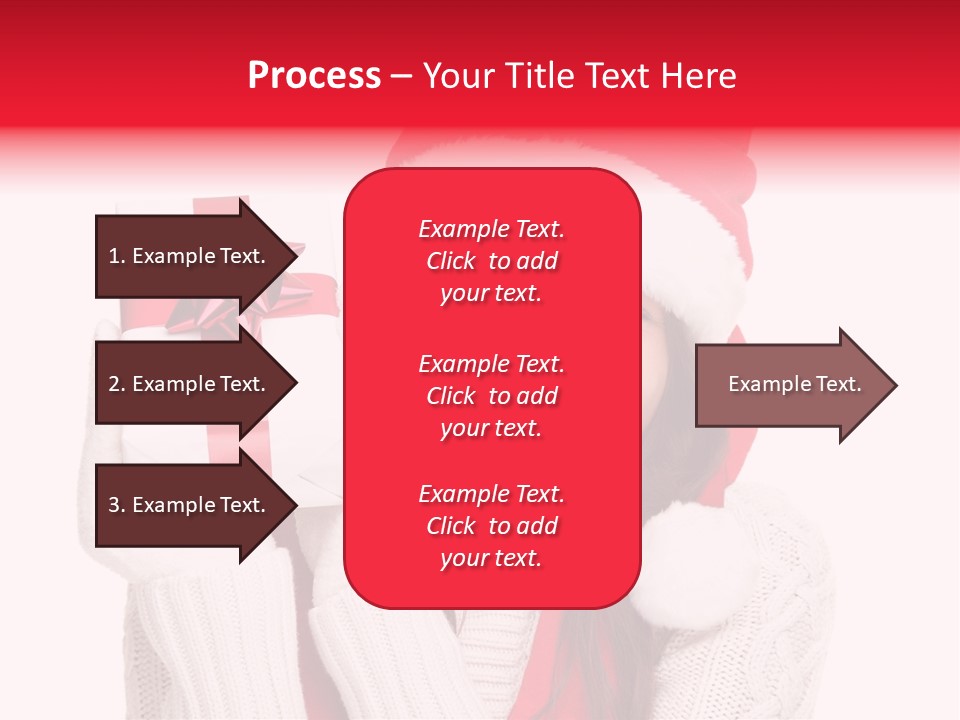 Chinese Person Happy PowerPoint Template