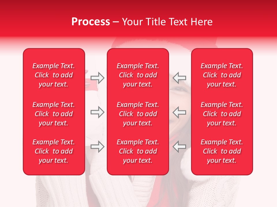 Chinese Person Happy PowerPoint Template