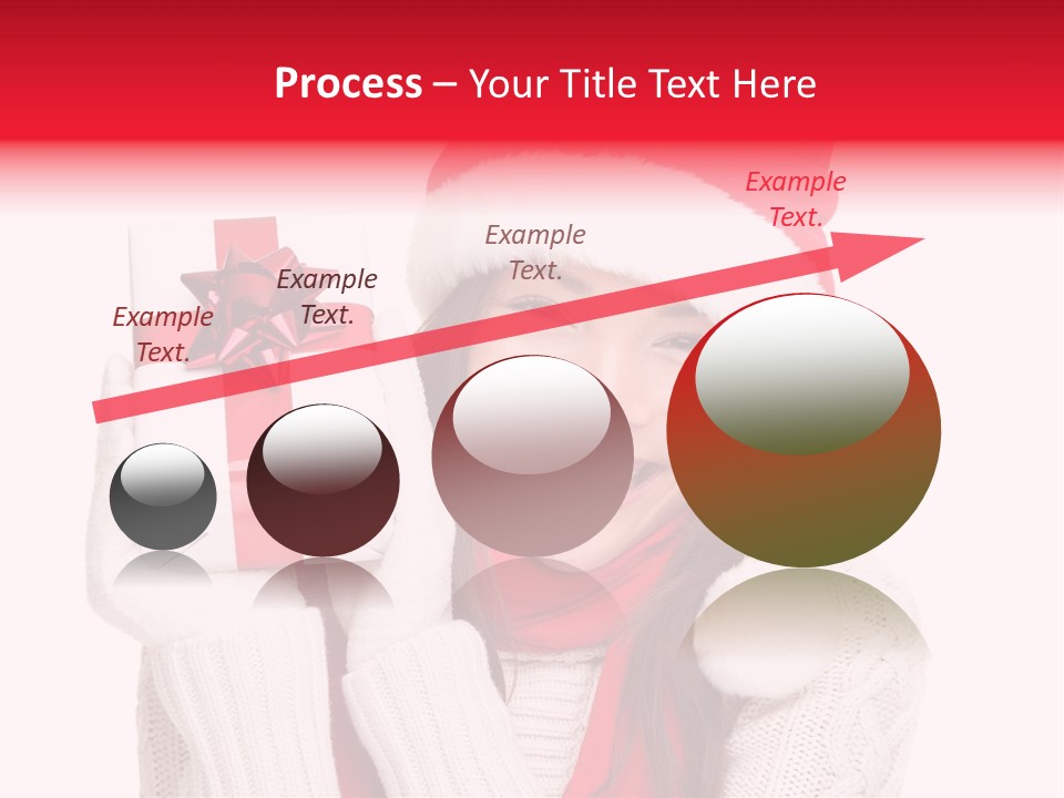 Chinese Person Happy PowerPoint Template