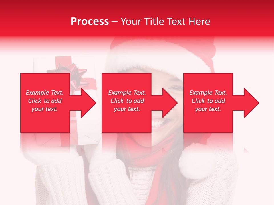 Chinese Person Happy PowerPoint Template