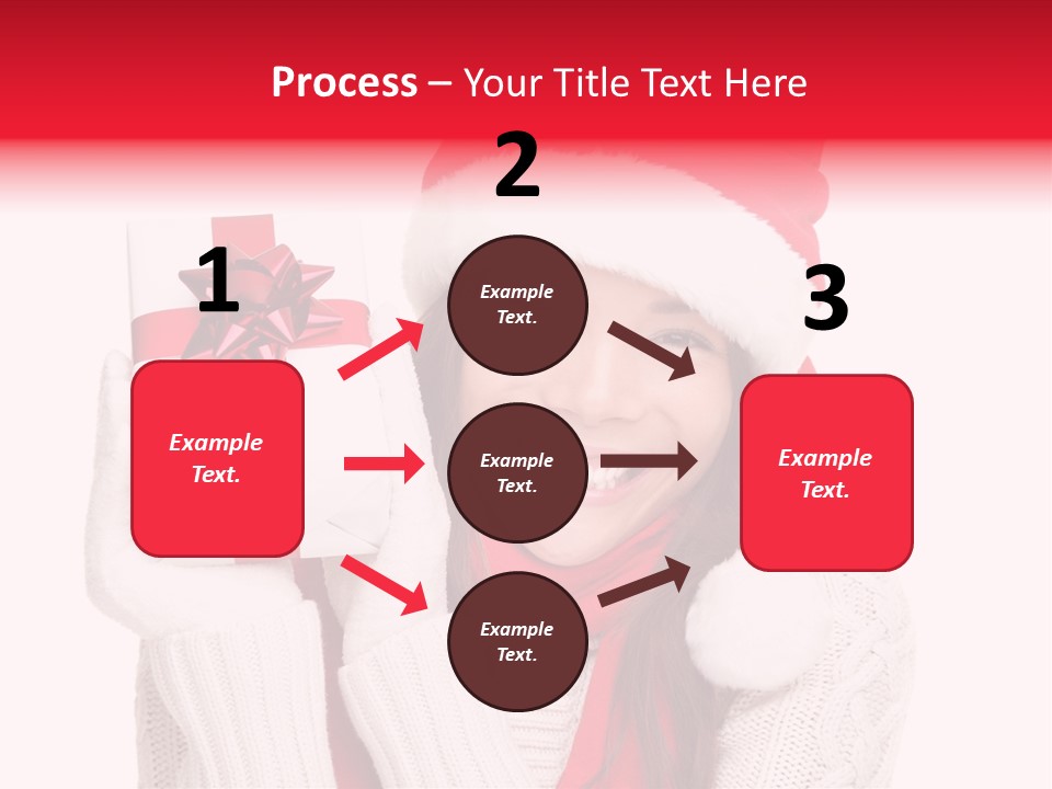 Chinese Person Happy PowerPoint Template