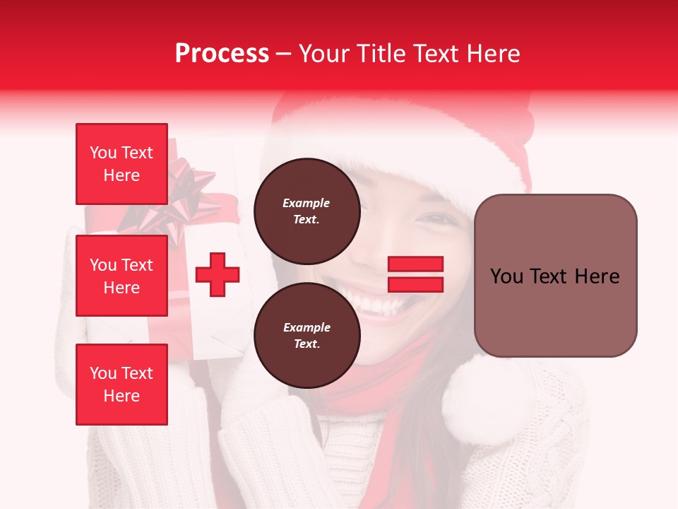 Chinese Person Happy PowerPoint Template