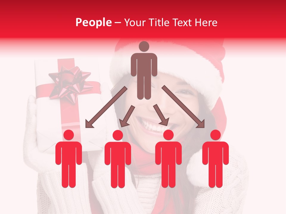 Chinese Person Happy PowerPoint Template