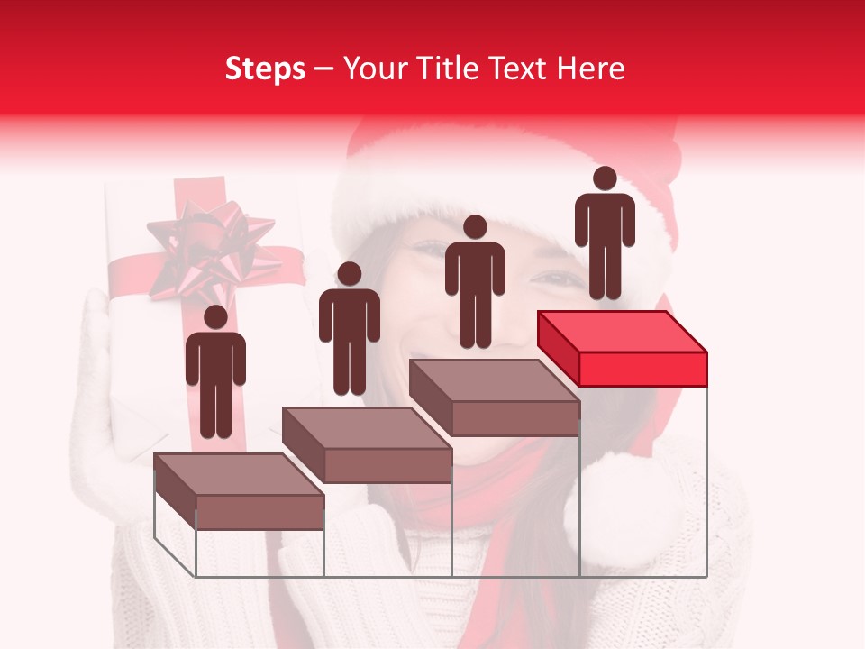 Chinese Person Happy PowerPoint Template