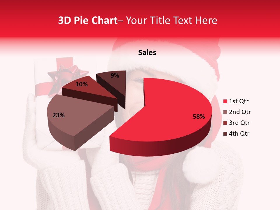 Chinese Person Happy PowerPoint Template
