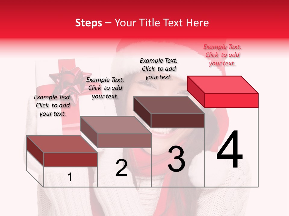 Chinese Person Happy PowerPoint Template