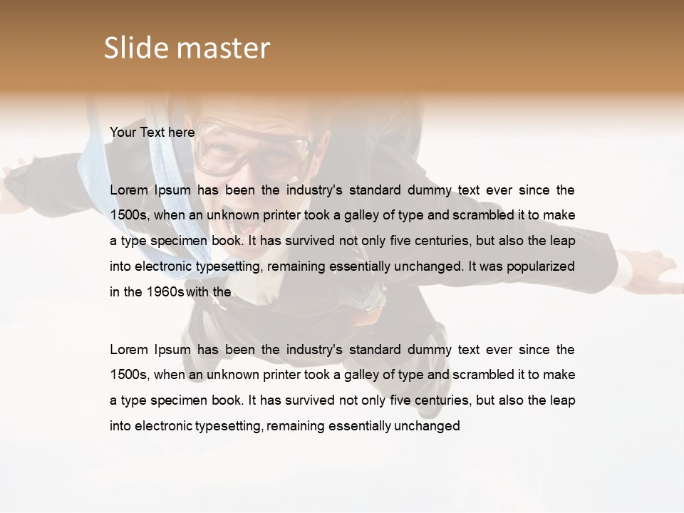 Dynamic Backpack Expre Ion PowerPoint Template