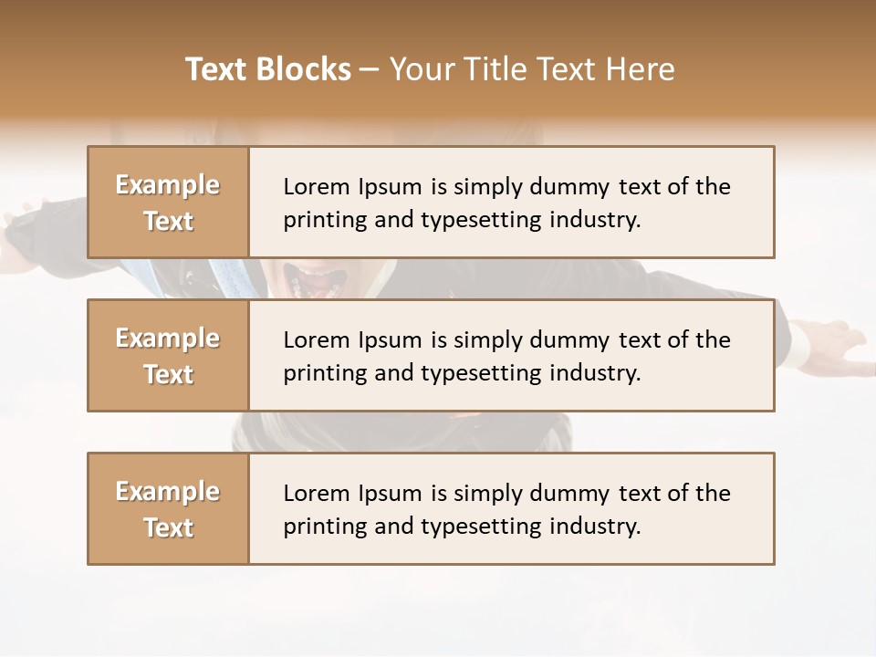 Dynamic Backpack Expre Ion PowerPoint Template