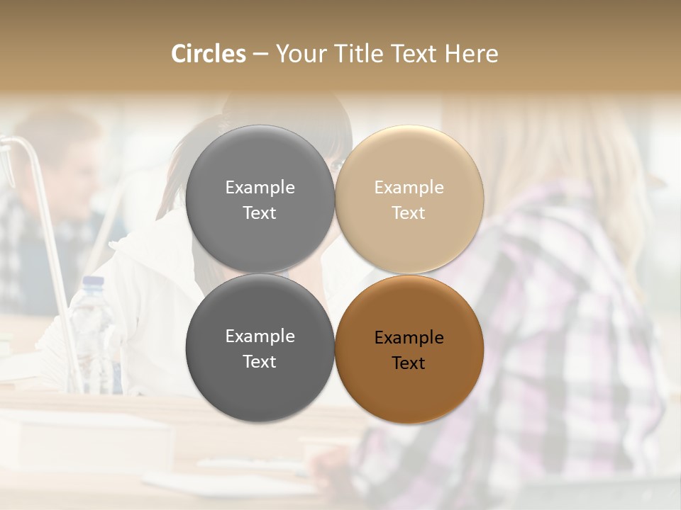 Study Young Female PowerPoint Template