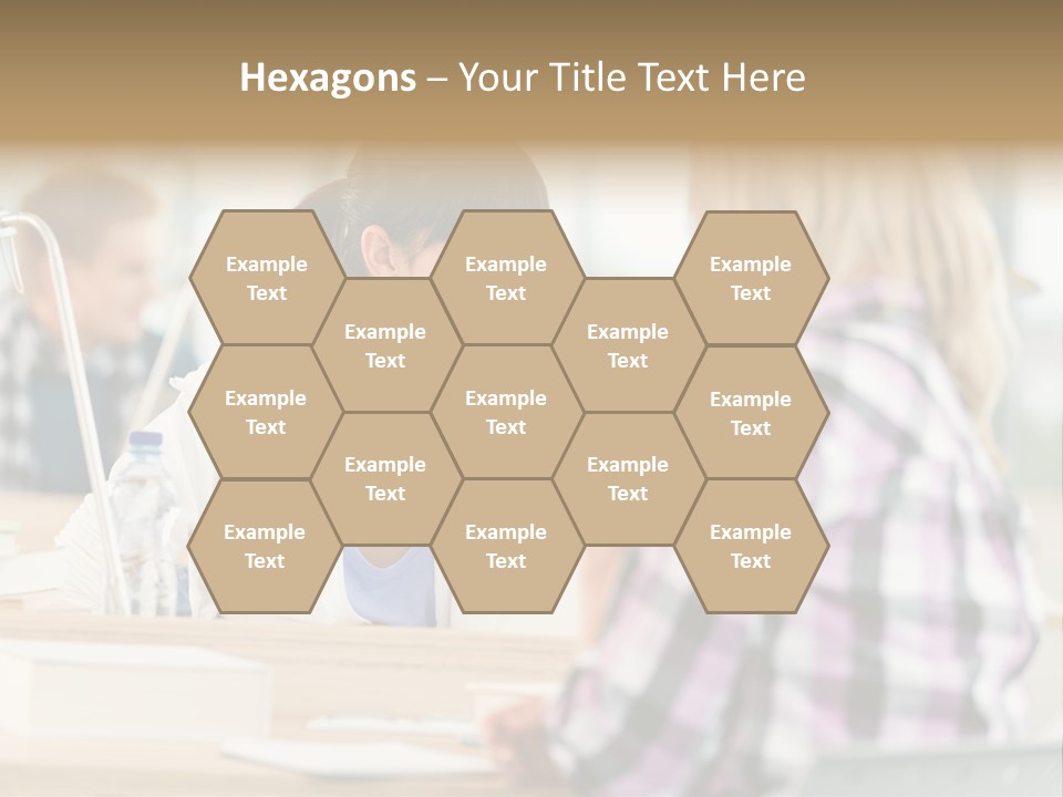 Study Young Female PowerPoint Template