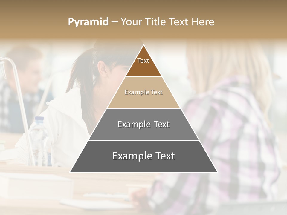 Study Young Female PowerPoint Template