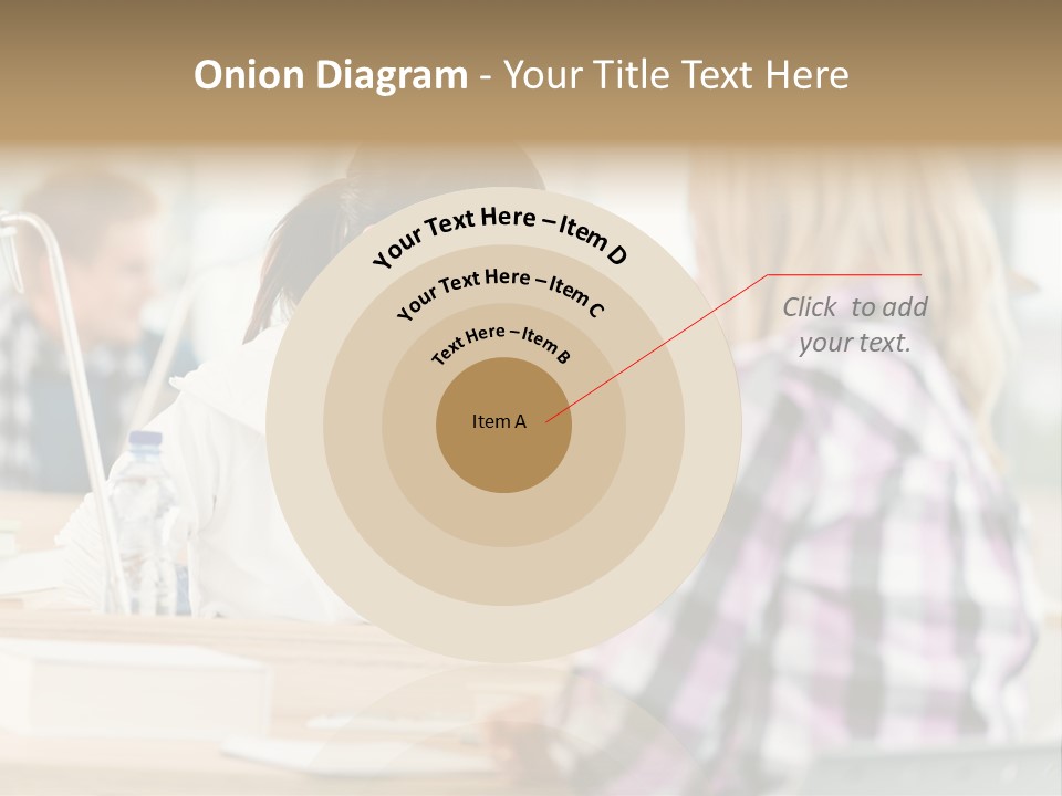 Study Young Female PowerPoint Template