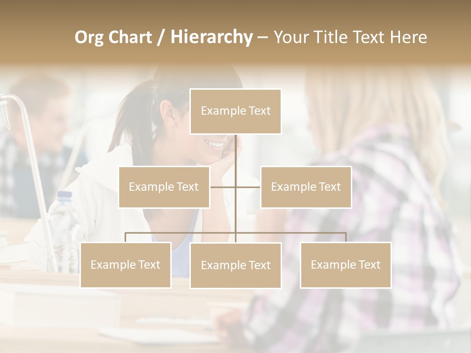 Study Young Female PowerPoint Template
