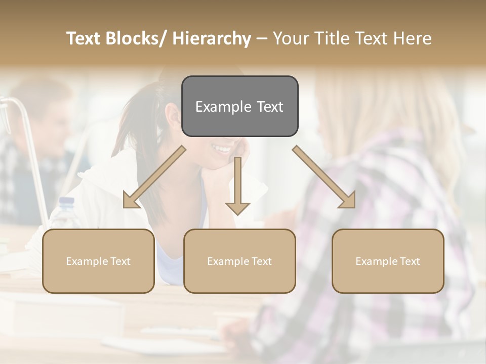 Study Young Female PowerPoint Template