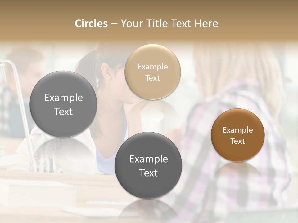 Study Young Female PowerPoint Template