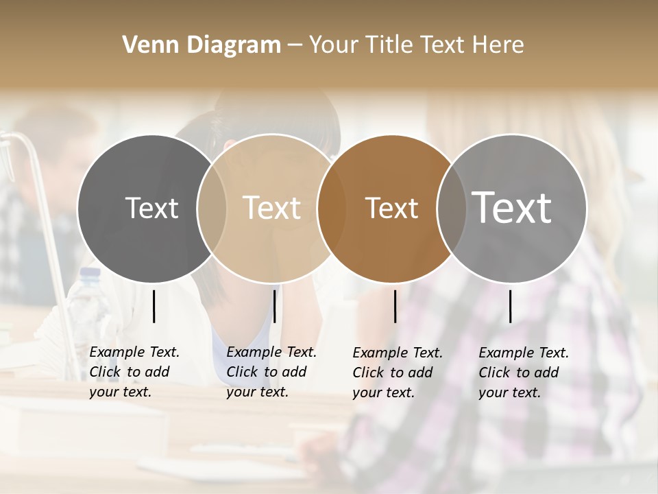 Study Young Female PowerPoint Template