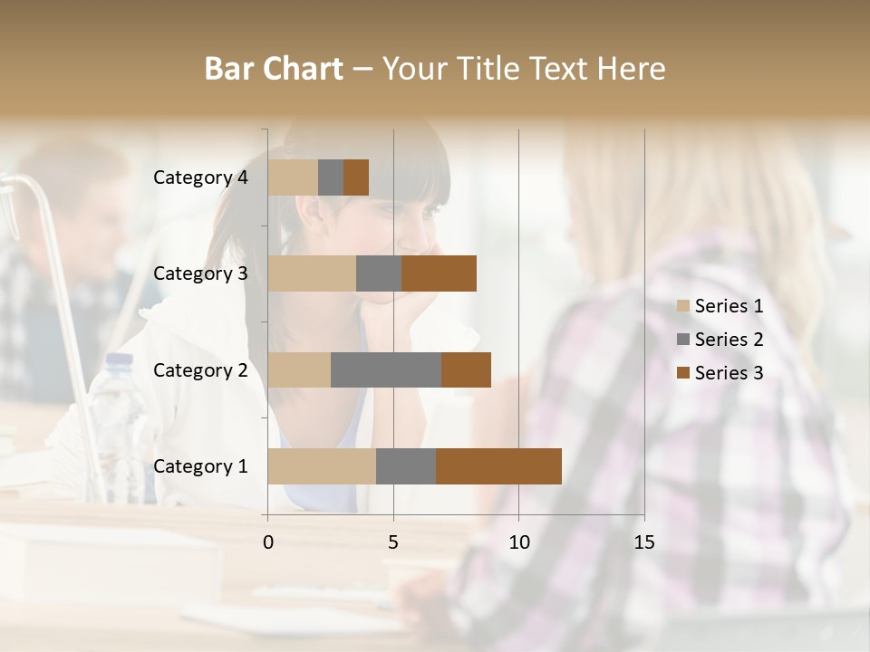 Study Young Female PowerPoint Template