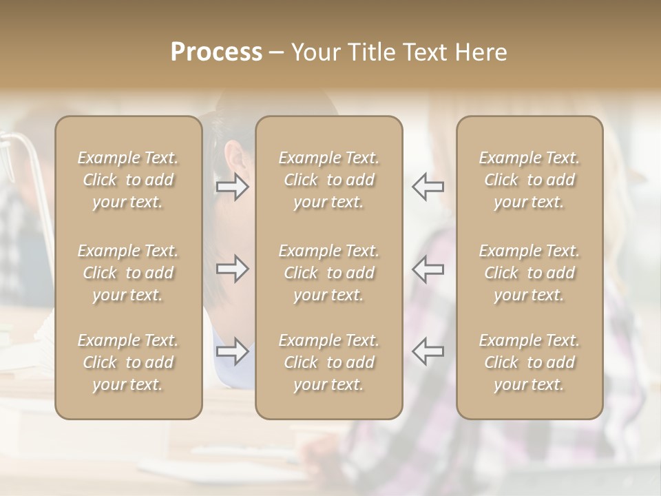 Study Young Female PowerPoint Template