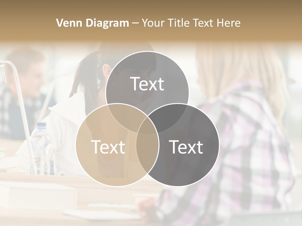 Study Young Female PowerPoint Template