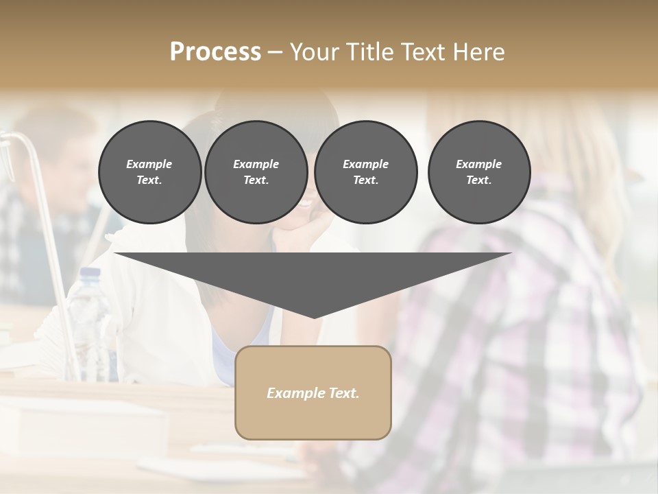 Study Young Female PowerPoint Template