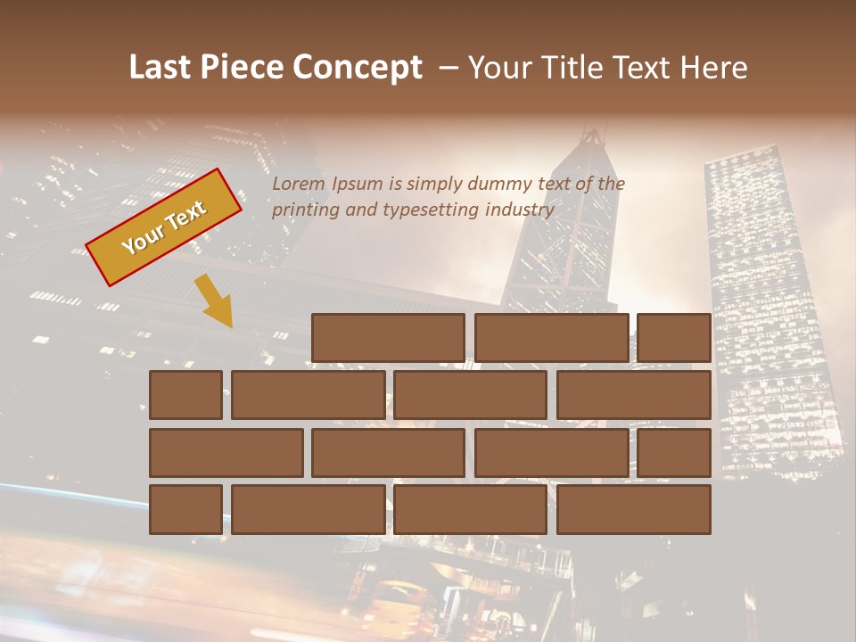 Building Futuri Tic Urban PowerPoint Template