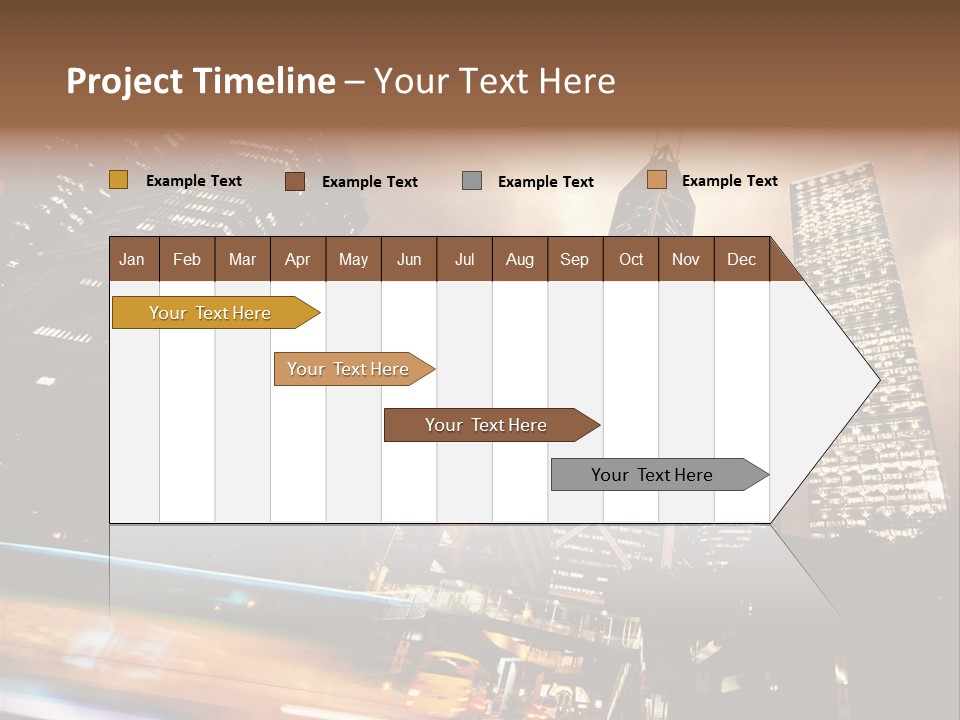 Building Futuri Tic Urban PowerPoint Template