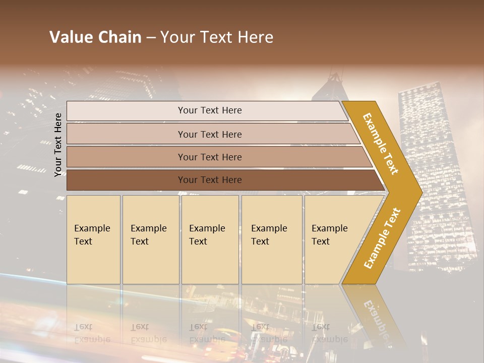 Building Futuri Tic Urban PowerPoint Template