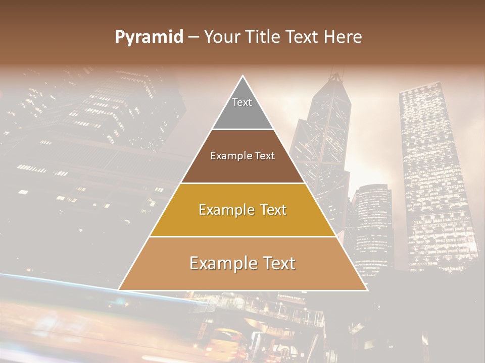 Building Futuri Tic Urban PowerPoint Template