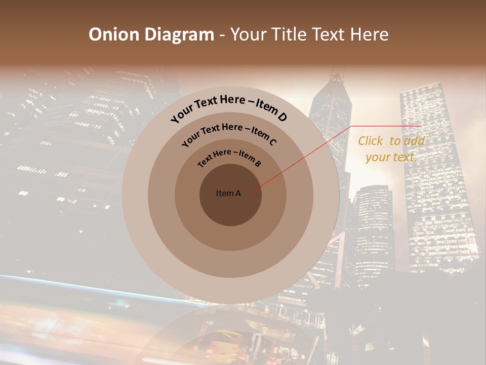 Building Futuri Tic Urban PowerPoint Template