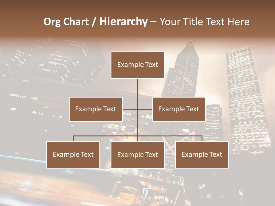 Building Futuri Tic Urban PowerPoint Template