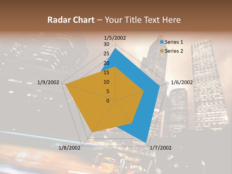 Building Futuri Tic Urban PowerPoint Template