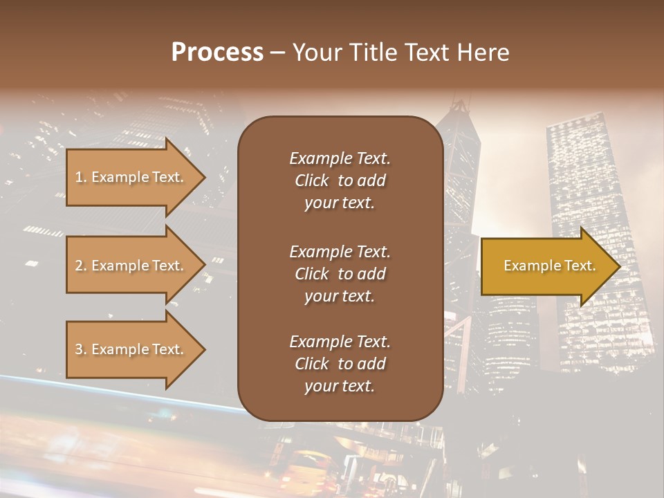Building Futuri Tic Urban PowerPoint Template
