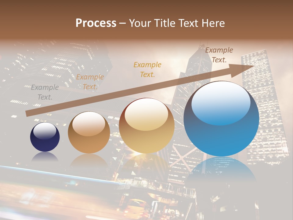 Building Futuri Tic Urban PowerPoint Template