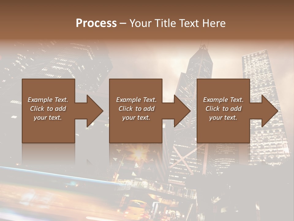 Building Futuri Tic Urban PowerPoint Template