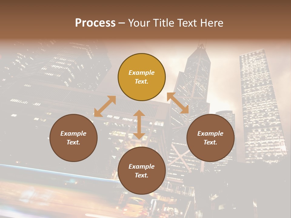 Building Futuri Tic Urban PowerPoint Template