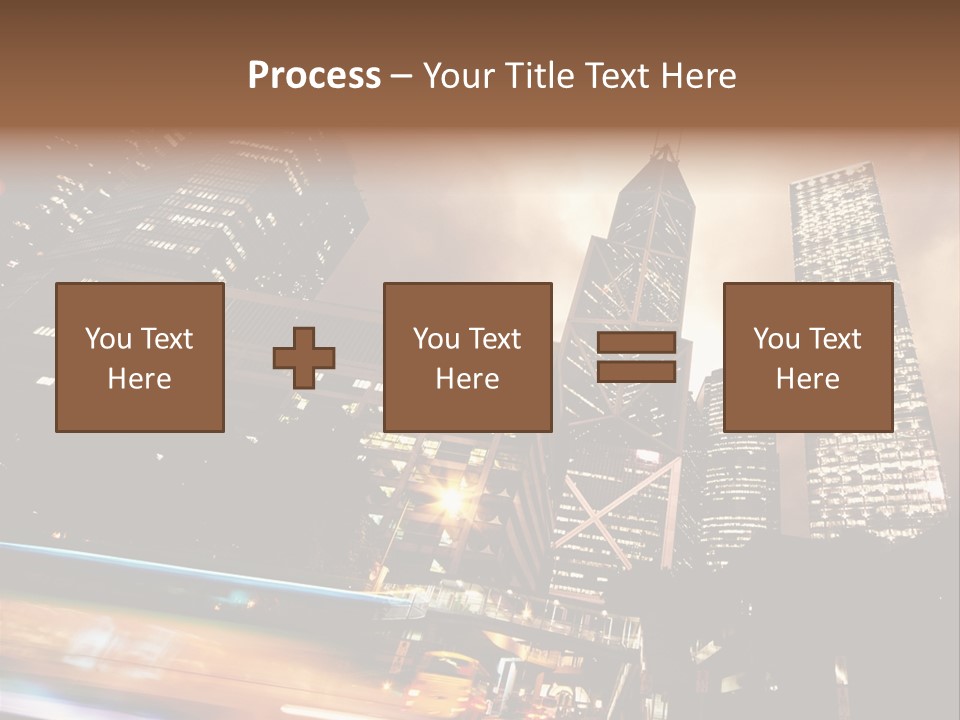 Building Futuri Tic Urban PowerPoint Template