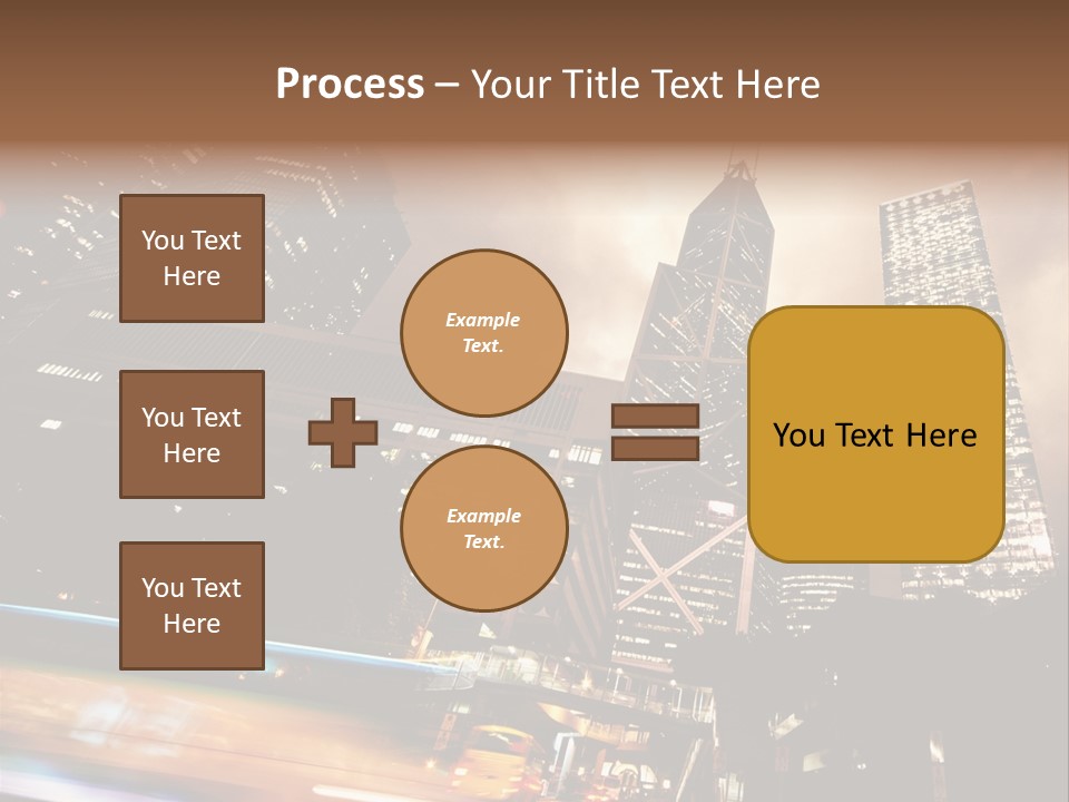 Building Futuri Tic Urban PowerPoint Template