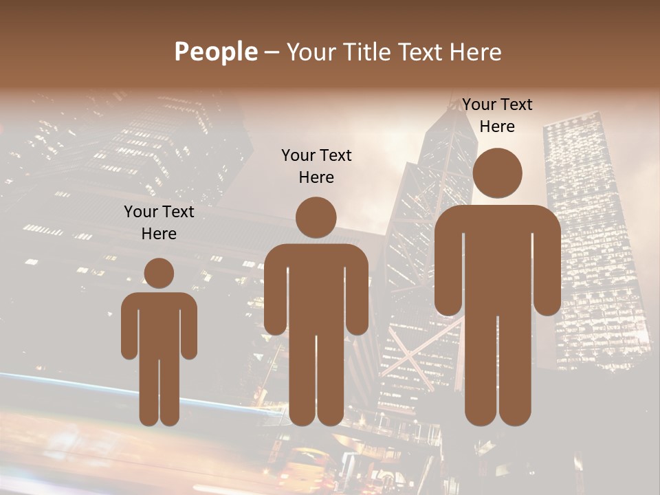 Building Futuri Tic Urban PowerPoint Template