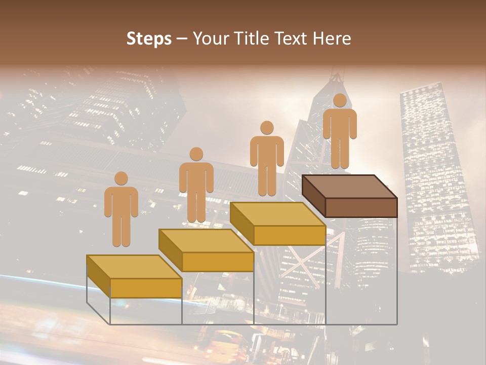 Building Futuri Tic Urban PowerPoint Template