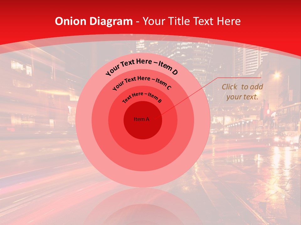 Transport Trail Building PowerPoint Template