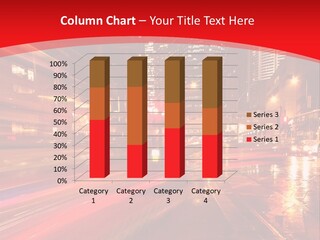 Transport Trail Building PowerPoint Template