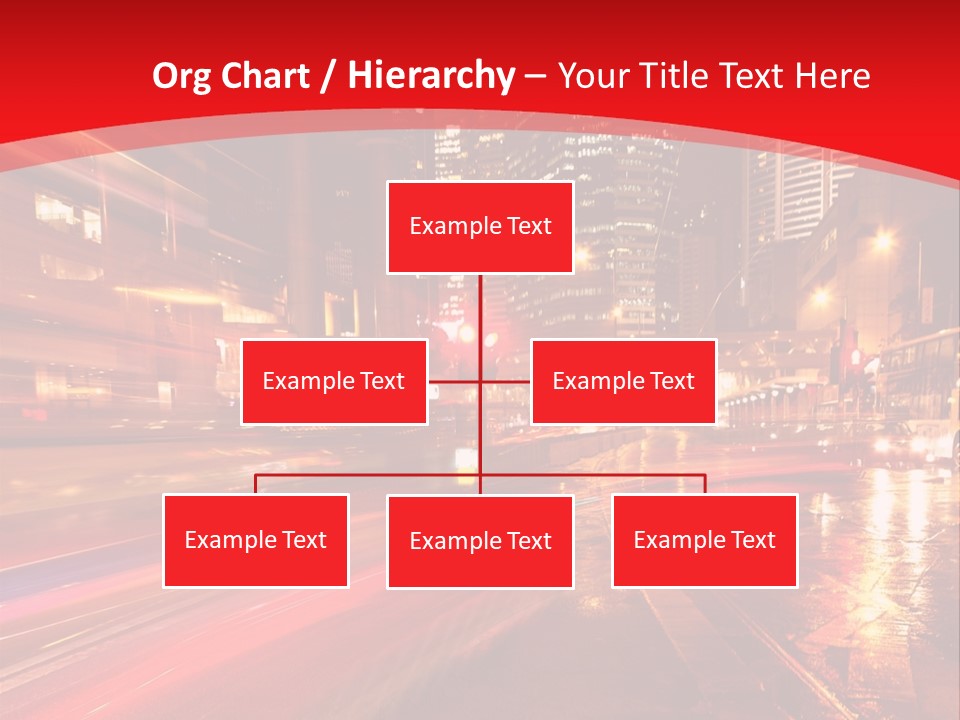 Transport Trail Building PowerPoint Template