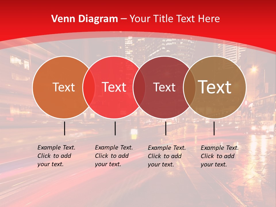 Transport Trail Building PowerPoint Template